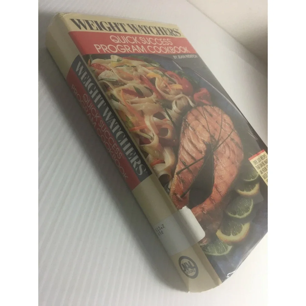Weight Watchers Quick Success Program Cookbook Hardcover Jean Nidetch 1988